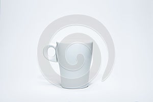 Coffee cup on white background