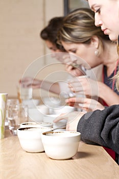 Coffee Cupping Cups photo