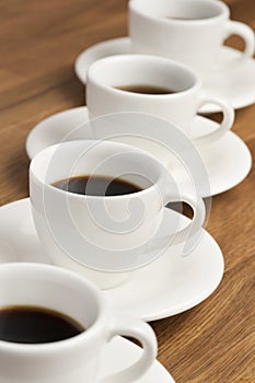 Coffee cups.