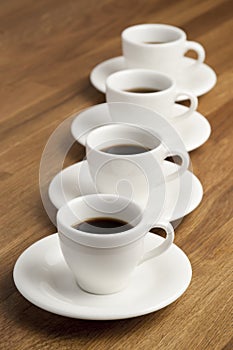 Coffee cups.