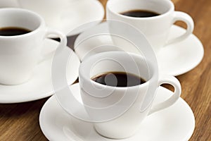 Coffee cups.