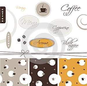 Coffee - design elements
