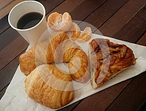 Coffee Dessert Pastries breakfast