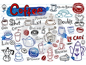 Coffee doodles