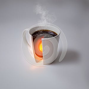 Coffee and earth's core