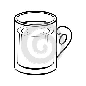 COFFEE Editable and Resizeable Vector Icon photo