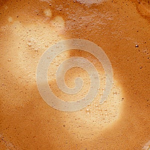 Coffee espresso crema texture background photo