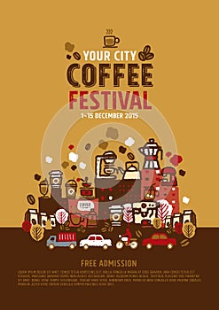 Coffee Festival poster concept