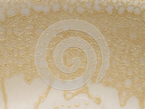 Coffee foam. Coffee foam. Fabstract spotted background
