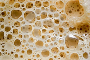 Coffee froth photo