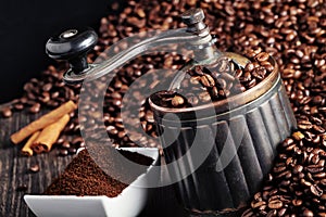 Coffee grinder photo