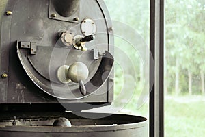Coffee grinder roaster machine for roasting grinding in food factory