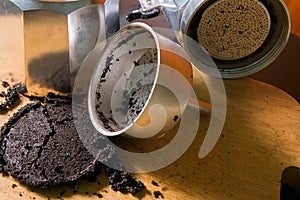 Coffee grounds