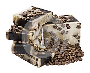 Coffee handmade soap photo