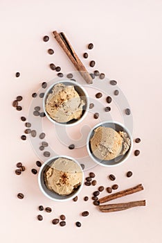 Coffee ice cream