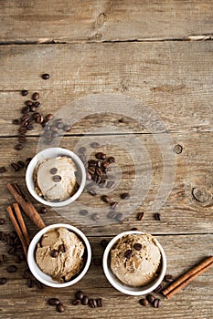 Coffee ice cream