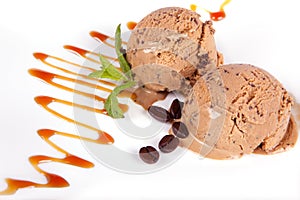 Coffee ice cream