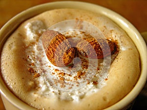 Coffee with ice-cream