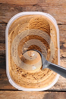 Coffee ice cream