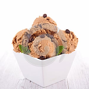 Coffee ice cream