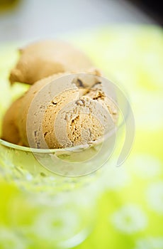 Coffee ice cream