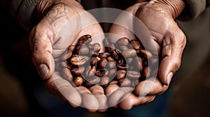 Coffee Inspirations - Coffee Cup and Coffee Beans in Perfect Harmony