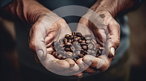 Coffee Inspirations - Coffee Cup and Coffee Beans in Perfect Harmony