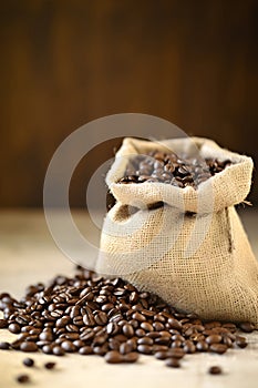 Coffee Inspirations - Coffee Cup and Coffee Beans in Perfect Harmony