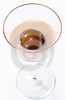 Coffee and Irish cream cocktail