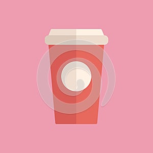 Coffee / Jucie Paper Cup Illustration / Icon