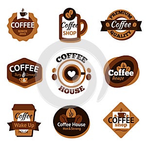 Coffee Labels Set