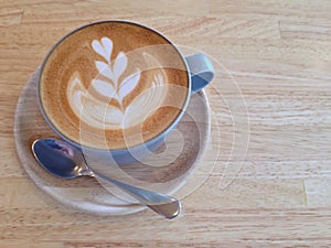 Coffee latte art