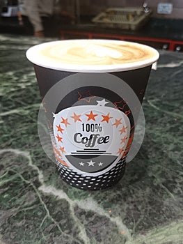 100% coffee latte latteart