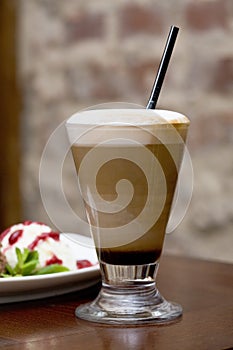 Coffee latte macchinato