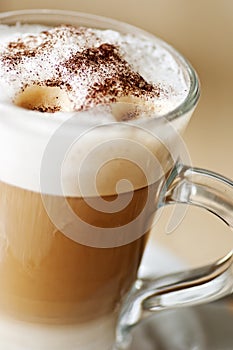 Coffee latte machiatto