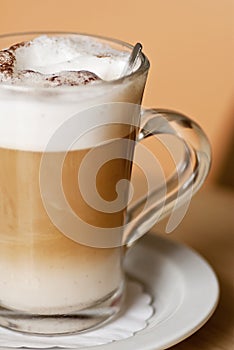 Coffee latte machiatto
