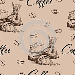 Coffee lovers pattern