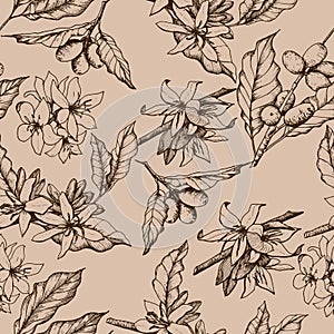 Coffee lovers pattern