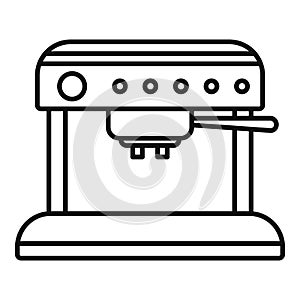 Coffee machine maker icon, outline style