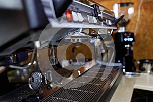 Coffee machine for making real old school drink