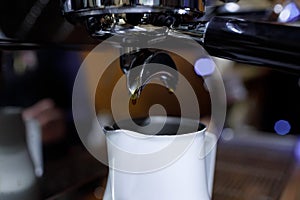 Coffee machine for making real old school drink