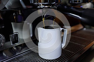 Coffee machine for making real old school drink