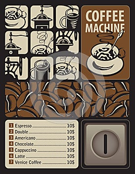 Coffee machines for hot drinks