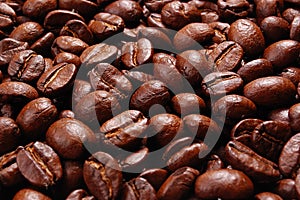 Coffee macro background