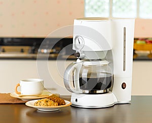 Coffee make and boiler machine