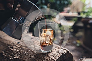 Coffee-Make,coffee at home Coffee in a cup