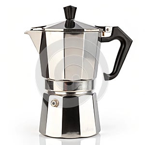 Coffee maker isolated on white background