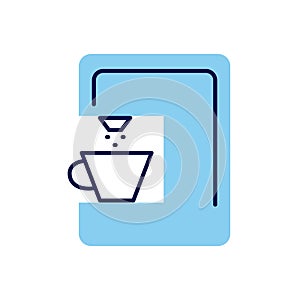 Coffee Maker related vector icon