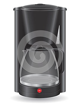 Coffee maker vector illustration