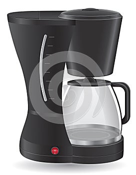 Coffee maker vector illustration